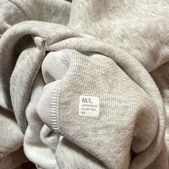 Lulu lemon grey scuba oversized hoodie medium - Picture 5 of 5